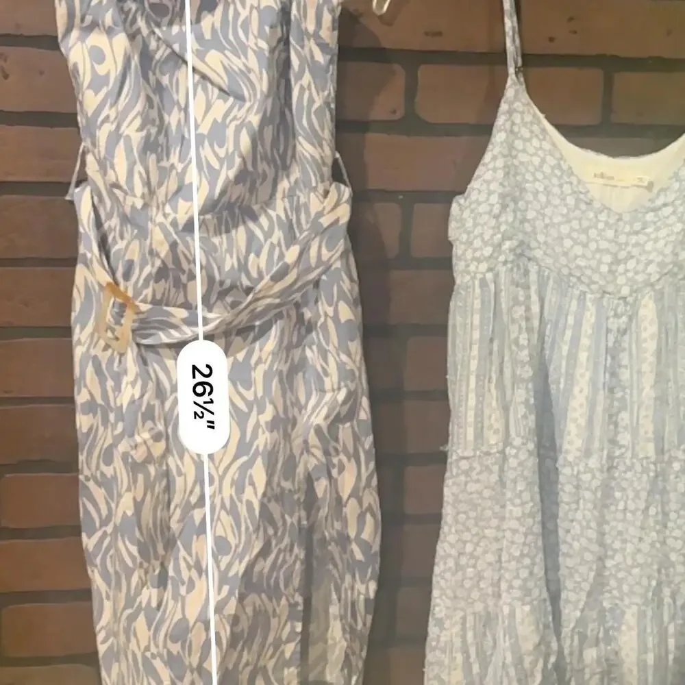 Bundle 2 pieces blue and white dresses - Picture 3 of 8